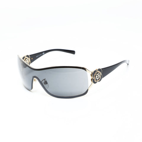 CHANEL Camelia sunglasses black WS26537