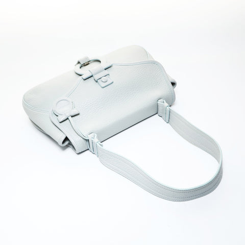 Salvatore Ferragamo leather Shoulder Bag blue WS26543