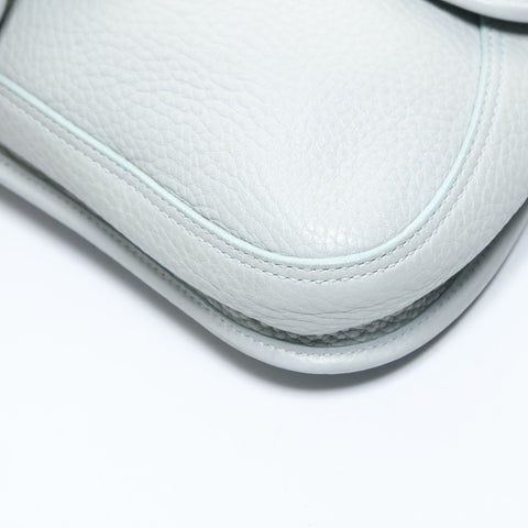 Salvatore Ferragamo leather Shoulder Bag blue WS26543