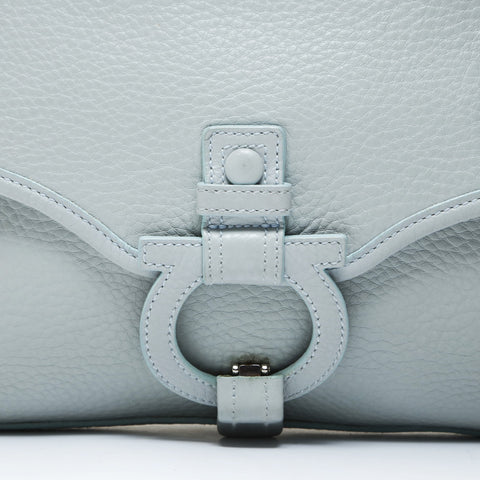 Salvatore Ferragamo leather Shoulder Bag blue WS26543