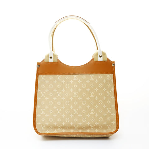 LOUIS VUITTON Sac Catlin Monogram Mini Leather and Canvas 2004 M92328 Handbag Brown WS26547