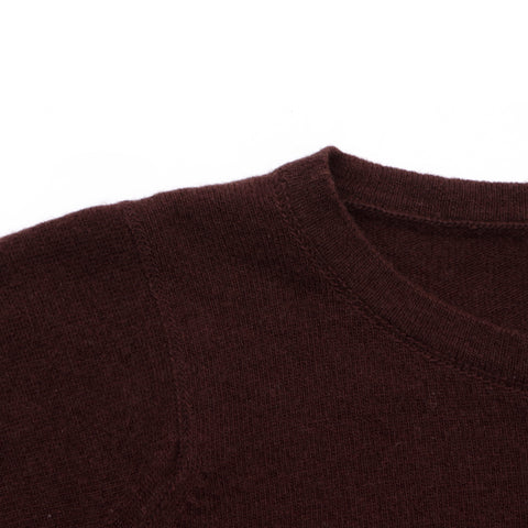 Chanel Coco Mark Size 38 2001 Pullover Cashmere Brown WS2654