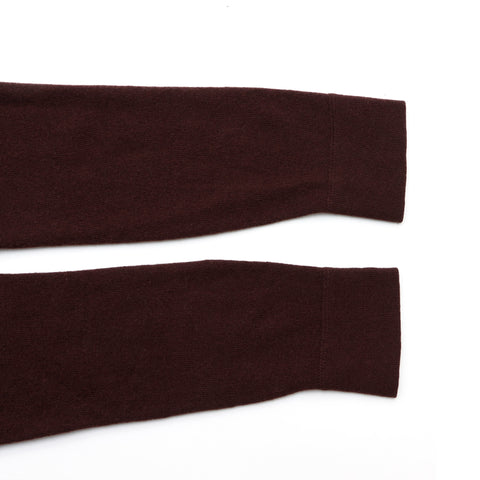 Chanel Coco Mark Size 38 2001 Pullover Cashmere Brown WS2654