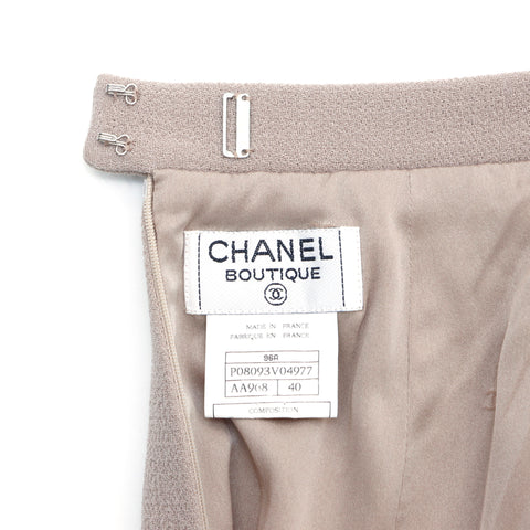 シャネル CHANEL スーツ ショート ジャケット セットアップ Size:40