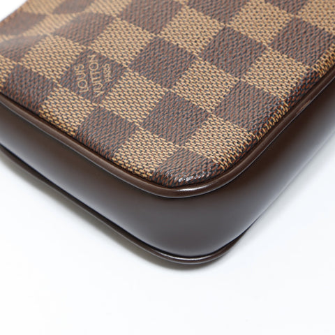 LOUIS VUITTON Damier Navona accessory pouch made in 2002 Handbag Brown WS26551