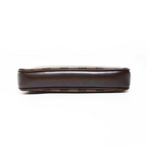 LOUIS VUITTON Damier Navona accessory pouch made in 2002 Handbag Brown WS26551