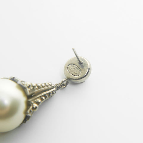 CHANEL 03P 2003 Swing Pearl COCO Mark Pierce gold WS26568