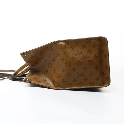 LOUIS VUITTON 2019 On the Go GM Monogram Tote Bag Brown WS26569