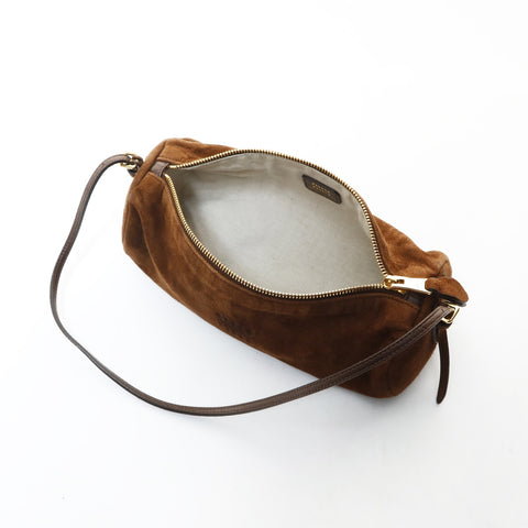 Miu Miu Suede pouch mini bag Shoulder Bag Brown WS26571