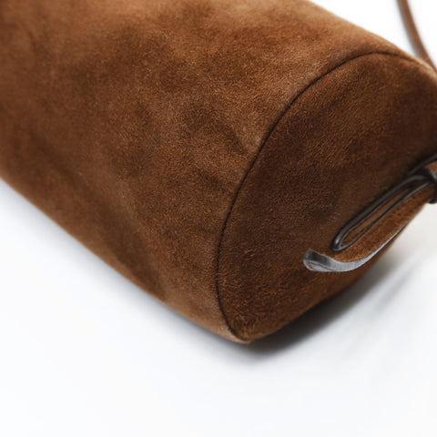 Miu Miu Suede pouch mini bag Shoulder Bag Brown WS26571