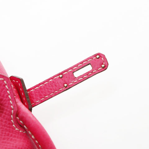 HERMES � O stamped 2011 Tiny Birkin Epsom mini bag Shoulder Bag pink WS26572