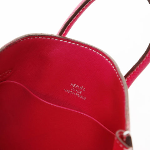 HERMES � O stamped 2011 Tiny Birkin Epsom mini bag Shoulder Bag pink WS26572