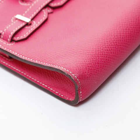 HERMES � O stamped 2011 Tiny Birkin Epsom mini bag Shoulder Bag pink WS26572