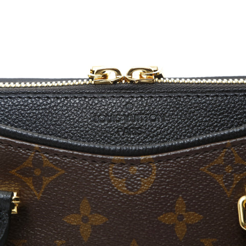 LOUIS VUITTON Pallas BB Monogram 2way M42960 2015 Shoulder Bag Brown WS26576