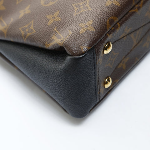 LOUIS VUITTON Pallas BB Monogram 2way M42960 2015 Shoulder Bag Brown WS26576