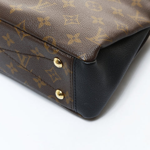 LOUIS VUITTON Pallas BB Monogram 2way M42960 2015 Shoulder Bag Brown WS26576