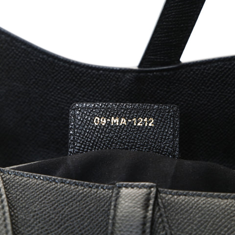 Christian Dior Leather 2-way saddle bag Shoulder Bag black WS26577
