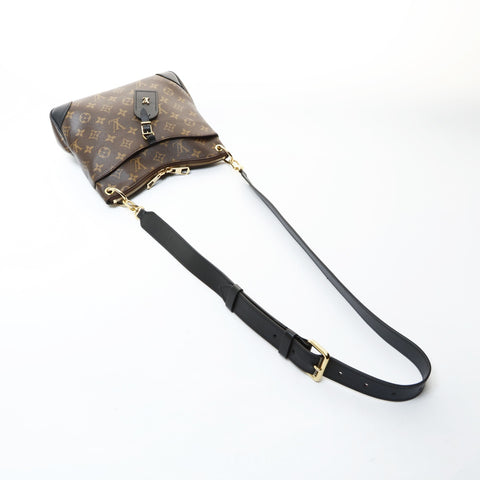 LOUIS VUITTON Odeon NM PM Monogram M45353 Shoulder Bag Brown WS26578
