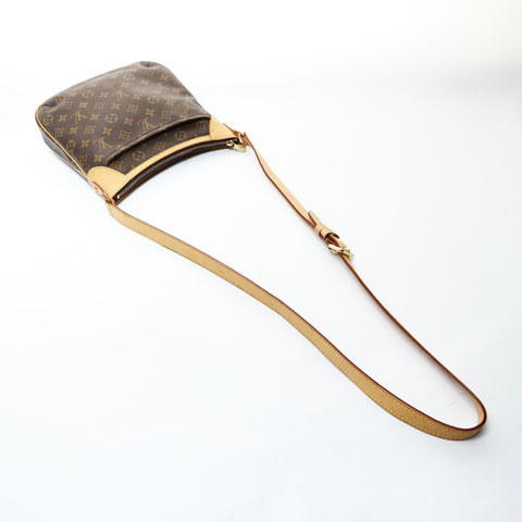 LOUIS VUITTON Monogram Odeon PM M56390 2010 Shoulder Bag Brown WS26580