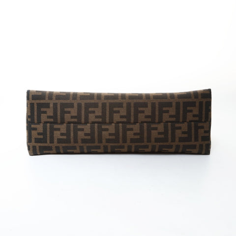 FENDI Zucca canvas Shoulder Bag Brown WS26581