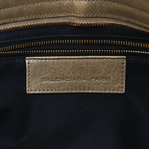 BALENCIAGA Classic City Punching 2-Way Shoulder Bag Handbag beige WS26583