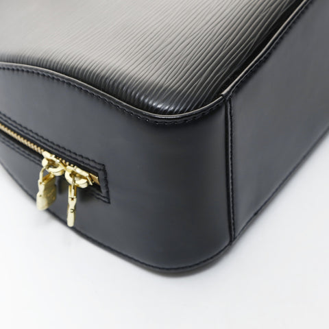 LOUIS VUITTON 2003 Jasmine Epi Handbag black WS26592
