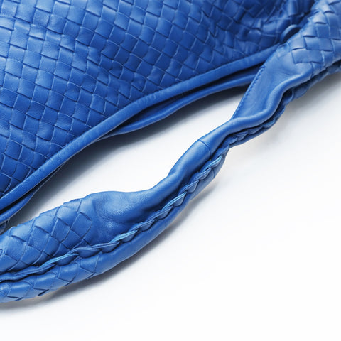 BOTTEGAVENETA INTRECCIATO hobo one belt Shoulder Bag blue WS26597
