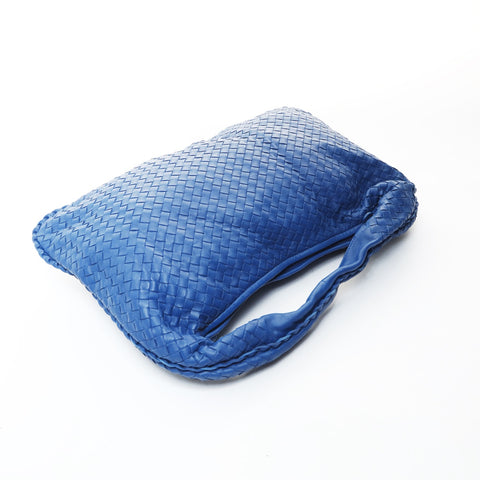BOTTEGAVENETA INTRECCIATO hobo one belt Shoulder Bag blue WS26597