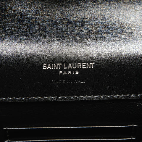 YVES SAINT LAURENT Solferino Mini Leather Shoulder Bag black WS26610