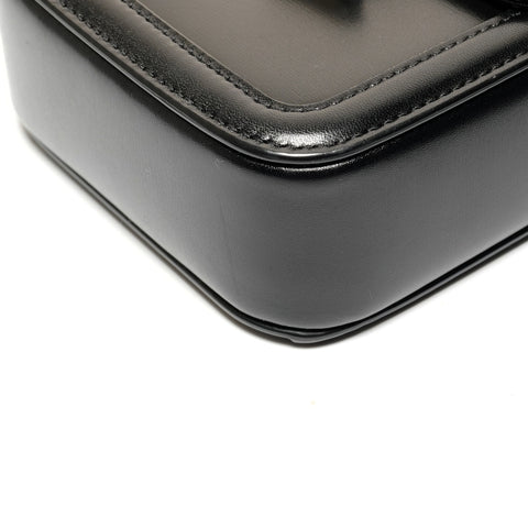 YVES SAINT LAURENT Solferino Mini Leather Shoulder Bag black WS26610