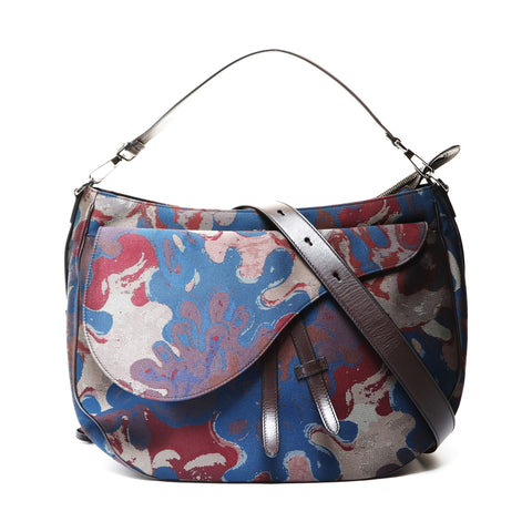 Christian Dior Peter Doig saddlebags Shoulder Bag multicolor WS26614