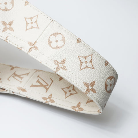 LOUIS VUITTON Monogram Atlantis GM Handbag white WS26615