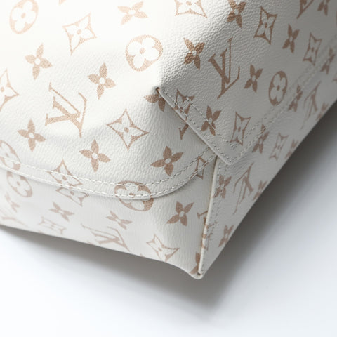 LOUIS VUITTON Monogram Atlantis GM Handbag white WS26615