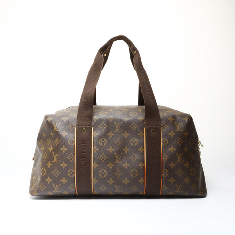 LOUIS VUITTON 2011 Monogram Weekender MM Boston bag Brown WS26616