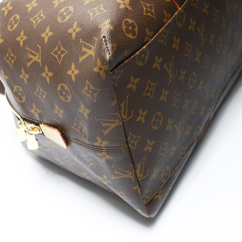 LOUIS VUITTON 2011 Monogram Weekender MM Boston bag Brown WS26616