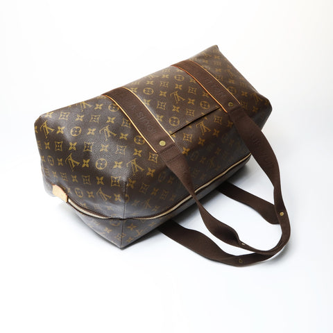 LOUIS VUITTON 2011 Monogram Weekender MM Boston bag Brown WS26616