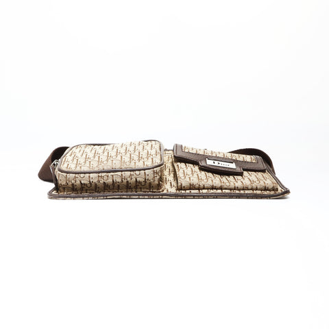 Christian Dior Trotter canvas waist bag Waist bag Brown WS26619