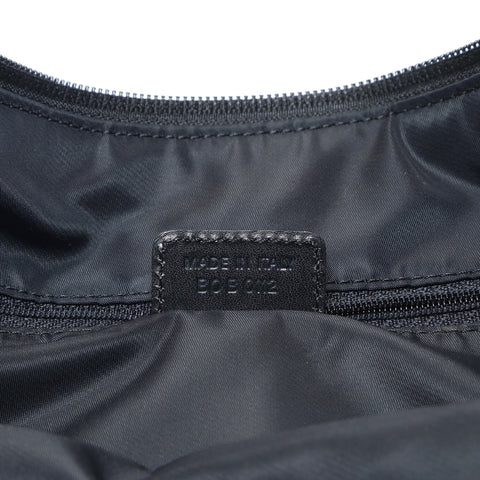 Christian Dior Trotter Canvas Shoulder Bag black WS26621