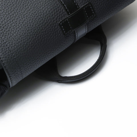 LOUIS VUITTON Taurillon Clemence Christopher Slim Backpack Backpack  Daypack black WS26623