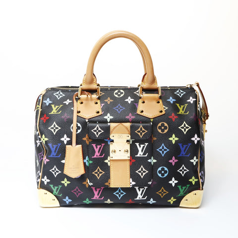 LOUIS VUITTON 2004 Speedy 30 Multicolor Handbag multicolor WS26628