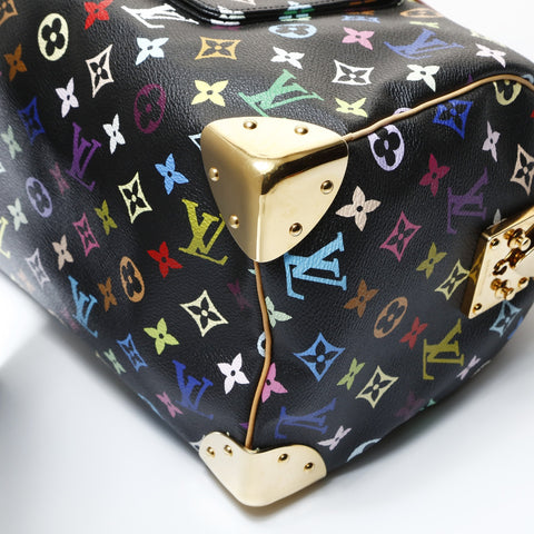 LOUIS VUITTON 2004 Speedy 30 Multicolor Handbag multicolor WS26628