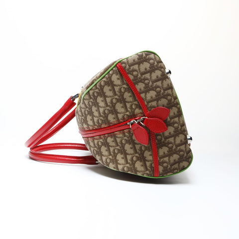 Christian Dior Rasta Trotter Bowling Bag Boston bag Brown WS26630