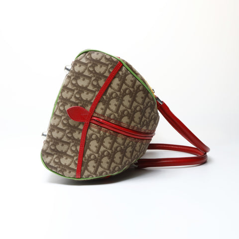 Christian Dior Rasta Trotter Bowling Bag Boston bag Brown WS26630