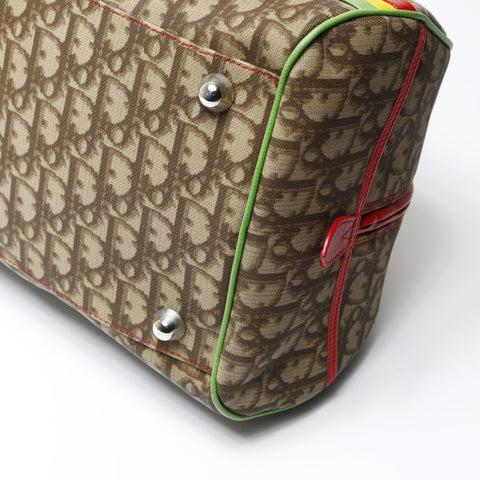 Christian Dior Rasta Trotter Bowling Bag Boston bag Brown WS26630