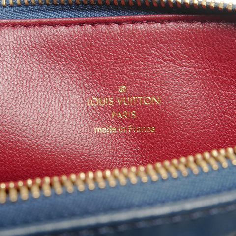 LOUIS VUITTON Monogram Coussin PM Shoulder Bag blue WS26632