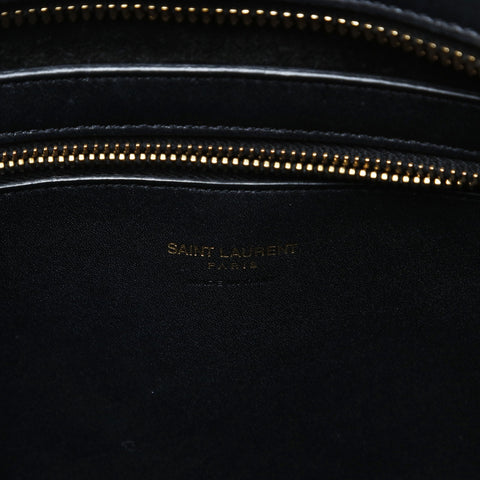 YVES SAINT LAURENT Baby Kabas 2WAY Handbag black WS26634