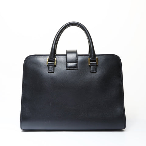 YVES SAINT LAURENT Baby Kabas 2WAY Handbag black WS26634