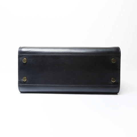 YVES SAINT LAURENT Baby Kabas 2WAY Handbag black WS26634