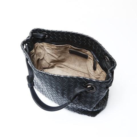 BOTTEGAVENETA INTRECCIATO Garda Bag Handbag black WS26642