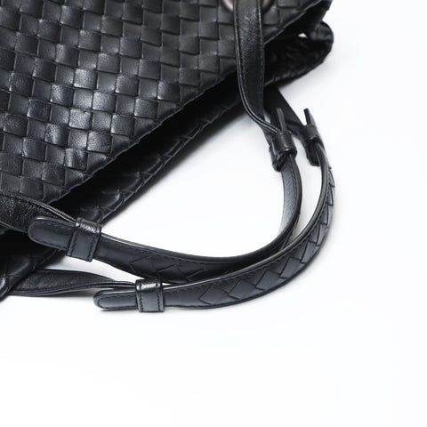 BOTTEGAVENETA INTRECCIATO Garda Bag Handbag black WS26642